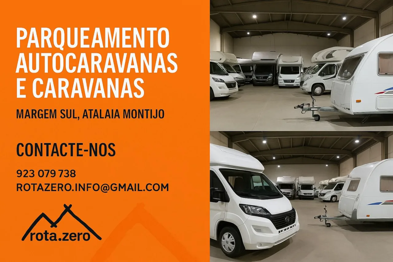Parqueamento de Autocaravanas, Campervans e Veículos 4x4